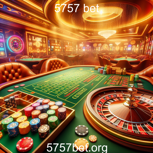 Descubra a Emoção dos Jogos de Cassino no 5757 Bet